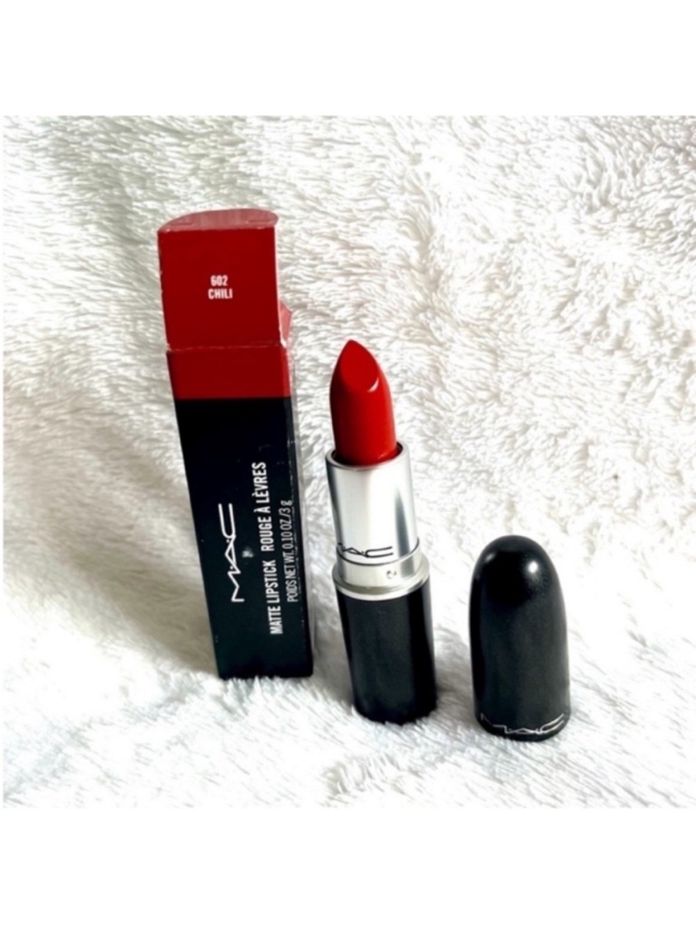 Mac Chili's Matte Lipstick#
Chili 602
